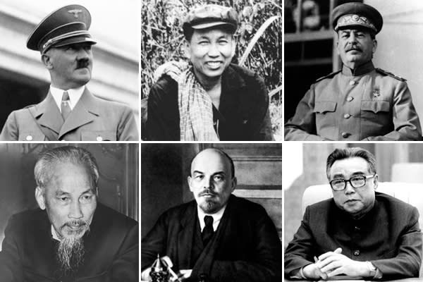A picture of the worst dictators of the 20th century.
